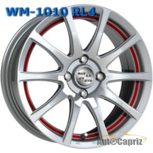 Диски Wheel Master 1010 RL4 R15 W6.5 PCD4x100 ET38 DIA73.1